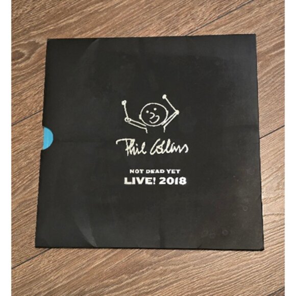 Phil Collins Not Dead Yet Live Tour Program 2017 18 Genesis 2 Books + Sleeve - Picture 6 of 16